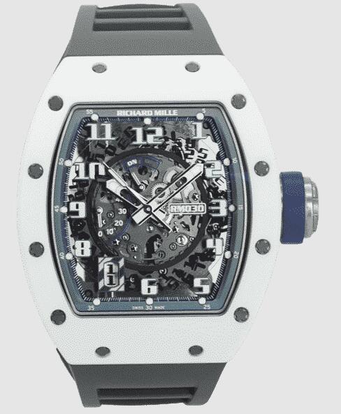 Review Richard Mille RM 030 Polo Club Saint-Tropez AO Ti-ATZ mens watch replica - Click Image to Close